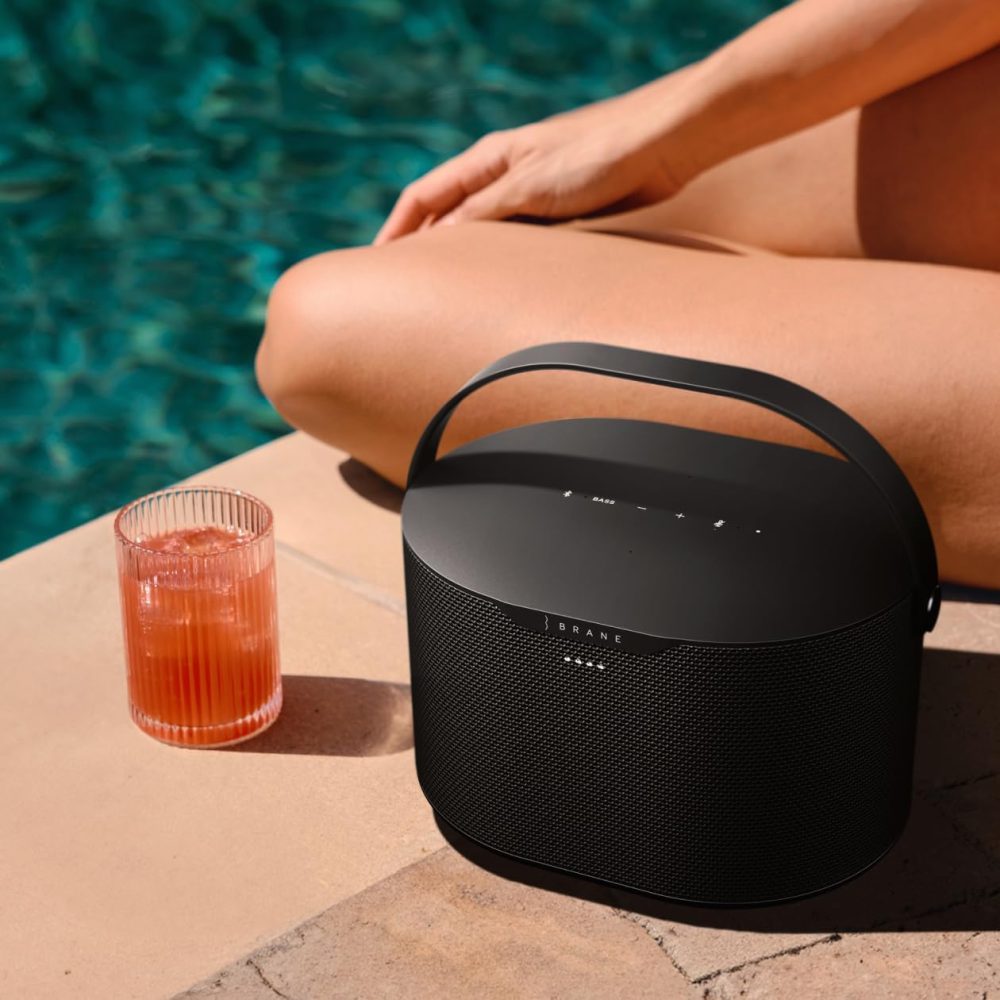 Brane Audio Brane X Smart Speaker, Portable Wireless Bluetooth Speaker, Internal RAD Subwoofer, 12 Hrs Playback, Waterproof IP57 - Image 3