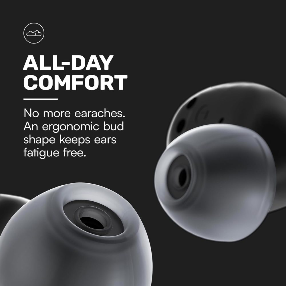 Raycon Everyday Earbuds (2024 Edition) - Bluetooth True Wireless in-Ear Buds with 32 Hours Playtime, Multpoint Technology, Extreme Comfort, and Active Noise Cancellation (Blush Violet) - Image 3