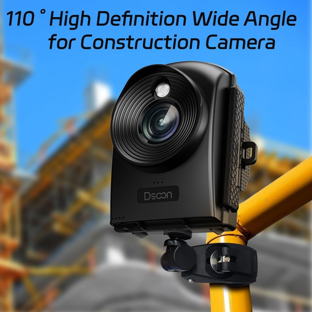 Time Lapse Camera,1080P FHD Timelapse Camera Outdoor Construction Recording,180-Days Standby,110° Wide Angle & 2.4" LCD Screen,IP66 Waterproof,Multiple Modes,Includes 32GB TF Card - Image 4